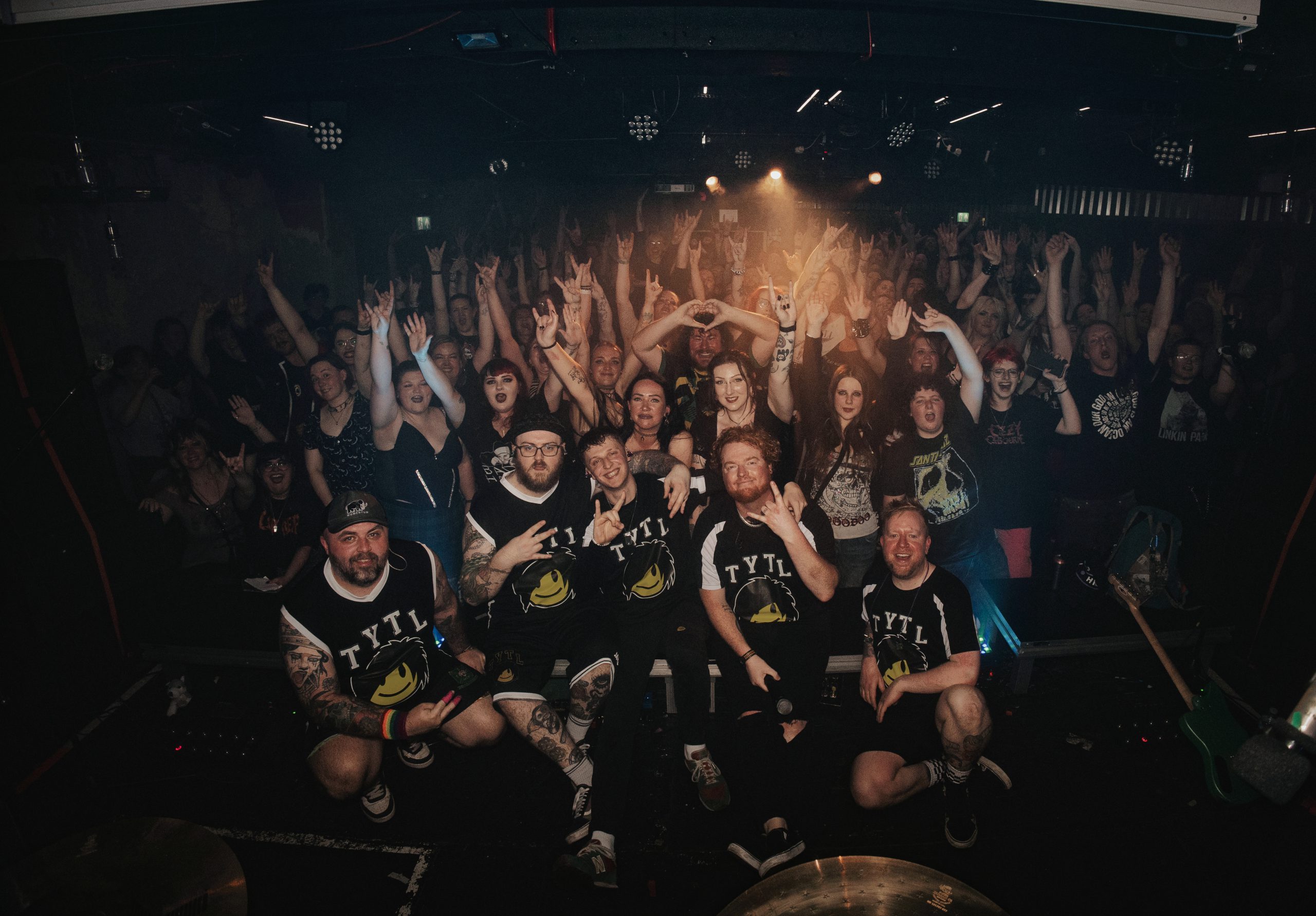 Ten Years Too Late live crowd