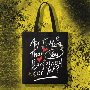 FOB Lyrics Tote Bag